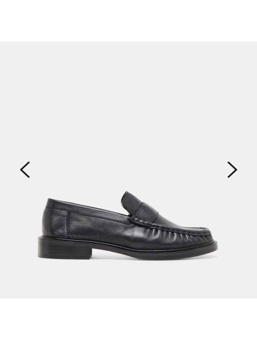 NWT Dolce Vita Bodi Loafers in Black Leather